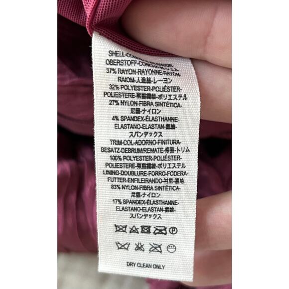 NWT | Free People Look of Love Ruched Bodycon Mini Dress | Wine | Size 2 - Picture 7 of 10